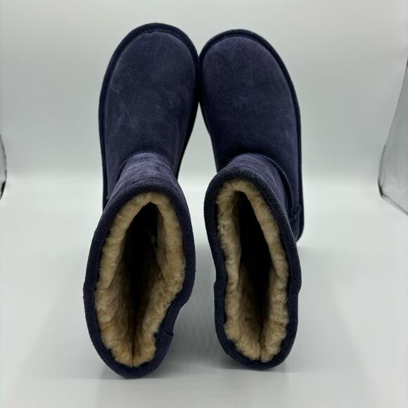 Bearpaw Emma Short 8" winter slip on boot - US women's size 6 - Dark blue - Picture 6 of 11